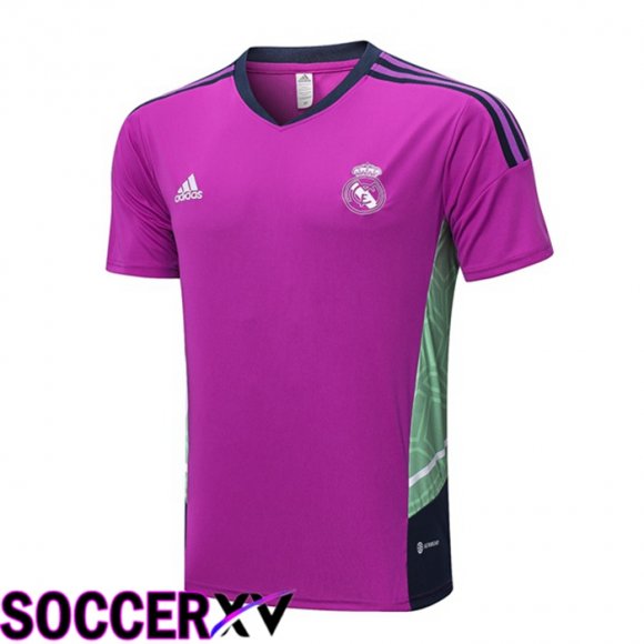 Real Madrid Training T Jersey Purple 2022/2023