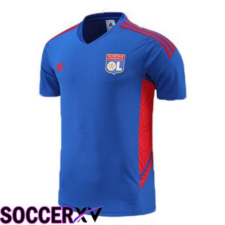 Olympique Lyon Training T Jersey Blue 2022/2023