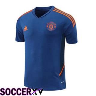 Manchester United Training T Jersey Blue 2022/2023