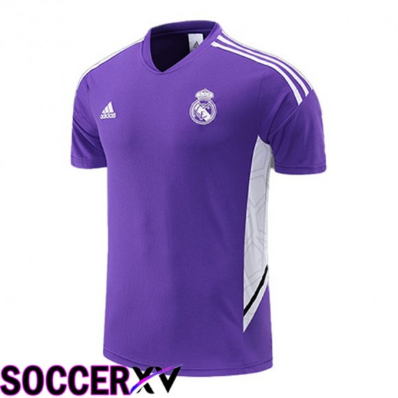 Real Madrid Training T Jersey Purple 2022/2023