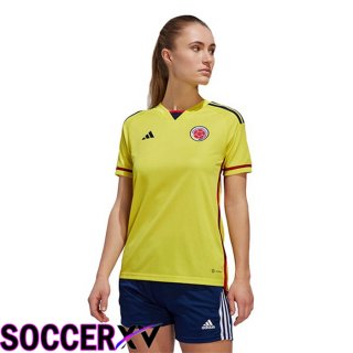 Colombia Womens Home Jersey Yellow 2023/2023