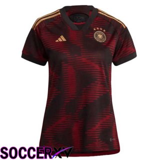 Germany Womens Away Jersey Black 2023/2023