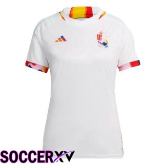 Belgium Womens Away Jersey White 2023/2023