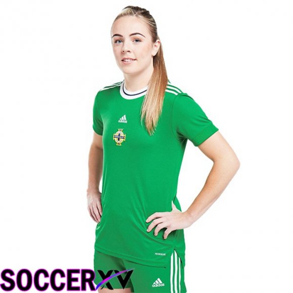 North Ireland Womens Home Jersey Green Euro 2022