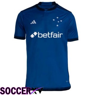 Cruzeiro EC Soccer Jersey Home Blue 2023/2024