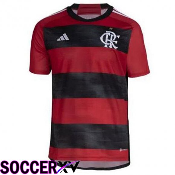 Flamengo Soccer Jersey Home Red 2023/2024