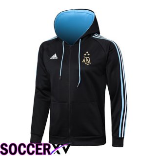 Argentina Training Jacket Hoodie Royal Bluee 2023/2024