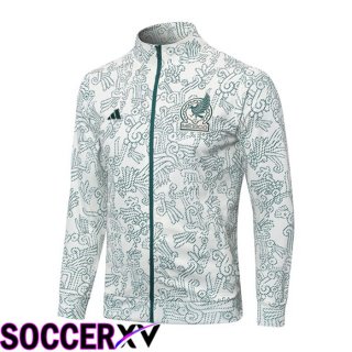 Mexico Training Jacket White Green 2023/2024