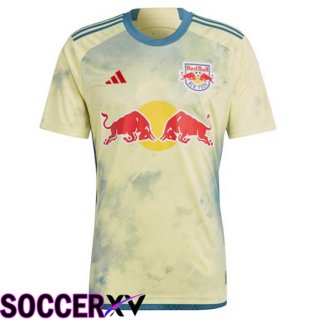 New York Red Bulls Soccer Jersey Home Yellow 2023/2024