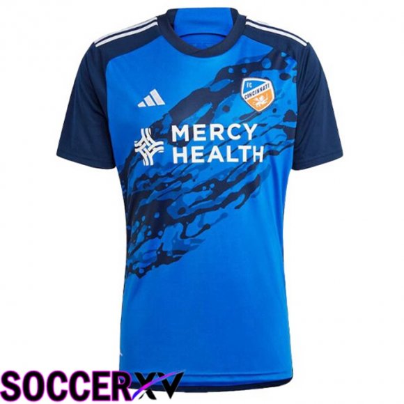 FC Cincinnati Soccer Jersey Home Blue 2023/2024