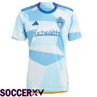 Colorado Rapids Soccer Jersey Away Blue 2023/2024