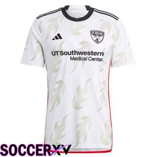 FC Dallas Soccer Jersey Away White 2023/2024