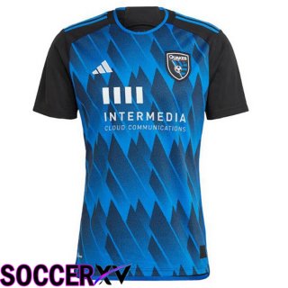 San Jose Earthquakes Soccer Jersey Home Blue 2023/2024