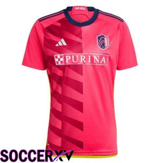 St.Louis City FC Soccer Jersey Home Red 2023/2024