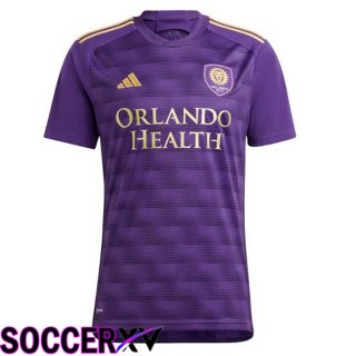 Orlando City SC Soccer Jersey Home Purple 2023/2024