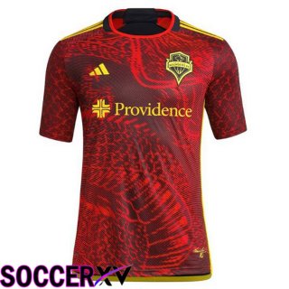 Seattle Sounders FC Soccer Jersey Away Red 2023/2024