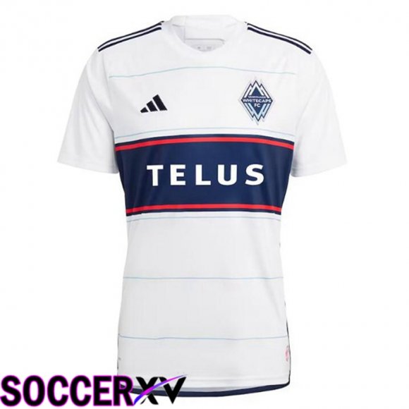 Vancouver Whitecaps Soccer Jersey Home White 2023/2024