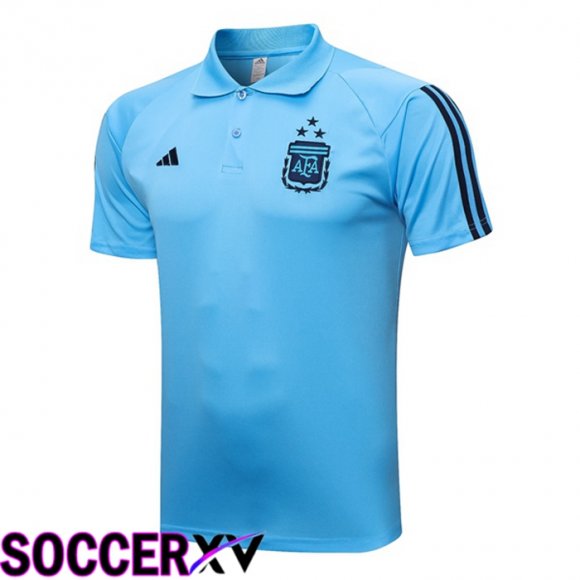 Argentina Soccer Polo Blue 2023/2024