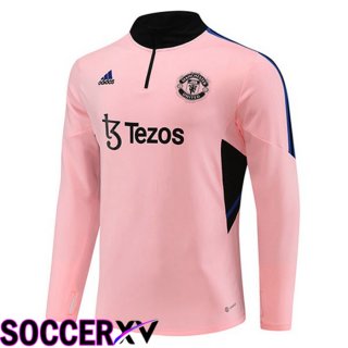 Manchester United Training Sweatshirt Pink 2023/2024