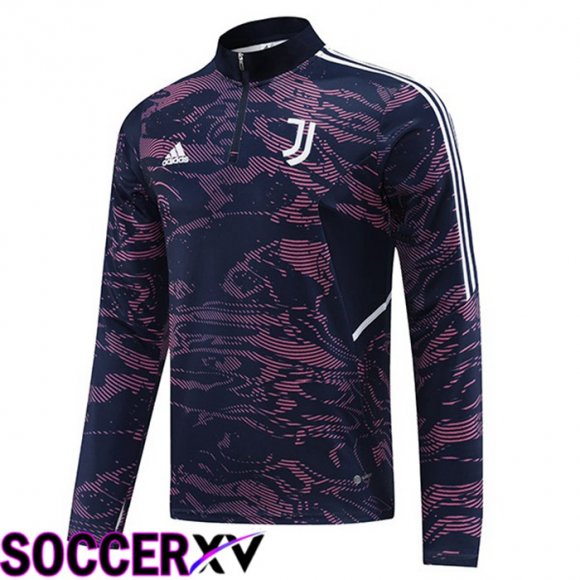 Juventus Training Sweatshirt Purple Black 2023/2024