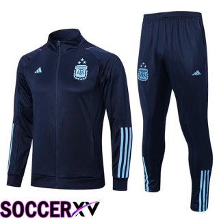 Argentina Training Jacket Suit Royal Bluee 2023/2024