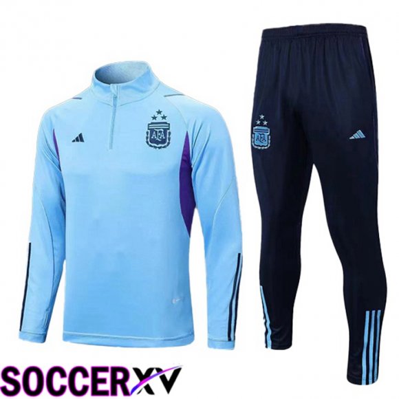 Argentina Training Tracksuit Suit Blue 2023/2024