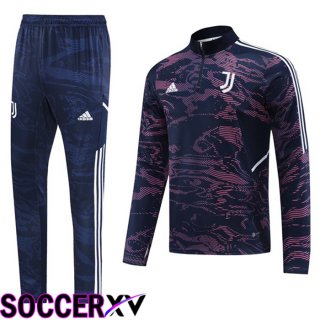 Juventus Training Tracksuit Suit Purple Black 2023/2024