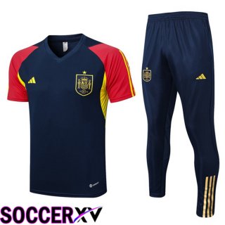 Spain Training T Shirt + Pants Royal Blue 2023/2024