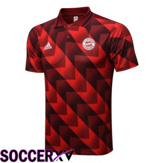 Bayern Munich Polo Jersey Red 2022/2023