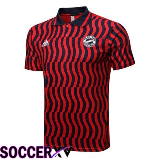 Bayern Munich Polo Jersey Red 2022/2023