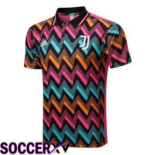 Juventus Polo Jersey Blue Pink 2022/2023