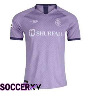 Al-Nassr FC Soccer Jersey Fourth Purple 2022/2023