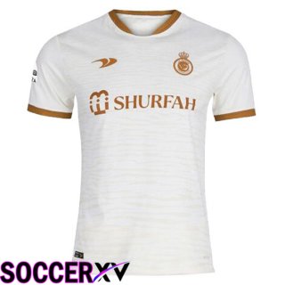 Al-Nassr FC Soccer Jersey Third White 2022/2023