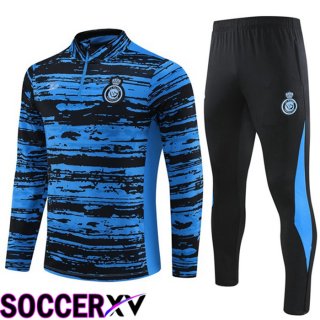 Al-Nassr FC Training Tracksuit Suit Blue 2023/2024