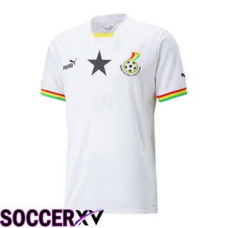 Ghana Home Jersey White 2023/2023