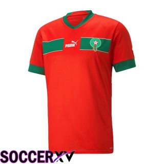 Morocco Home Jersey Red 2023/2023