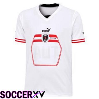 Austria Away Jersey White 2023/2023