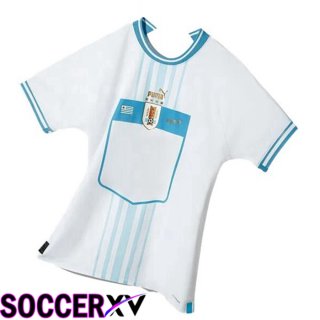 Uruguay Away Jersey White 2023/2023