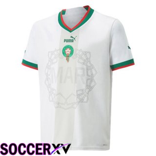 Morocco Away Jersey White 2023/2023