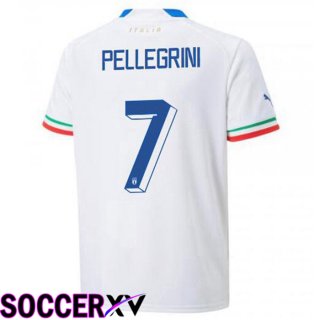 Italy (Pellegrini 7) Away Jersey White 2023/2023