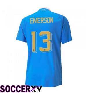 Italy（Emerson 13）Home Jersey Blue 2023/2023