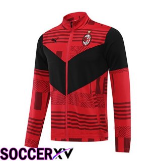 AC Milan Training Jacket Red Black 2022/2023