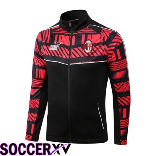 AC Milan Training Jacket Black Red 2022/2023