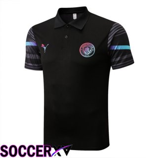 Manchester City Polo Jersey Black 2022/2023