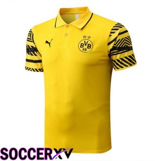 Borussia Dortmund Polo Jersey Yellow 2022/2023