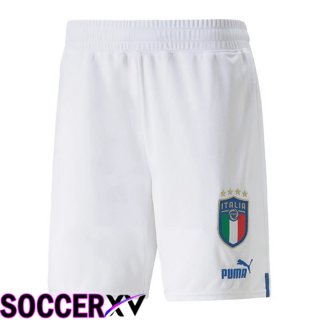 Italy Soccer Shorts Home Blue 2022/2023