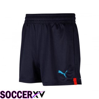 Olympique MarseilleSoccer Shorts Away Black 2022/2023