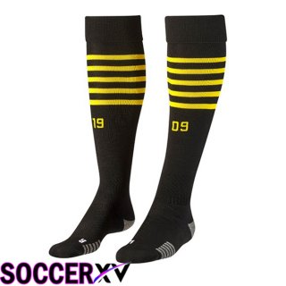 Borussia Dortmund Soccer Socks Away Black 2022/2023