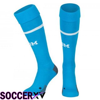 Olympique MarseilleSoccer Socks Third Blue 2022/2023