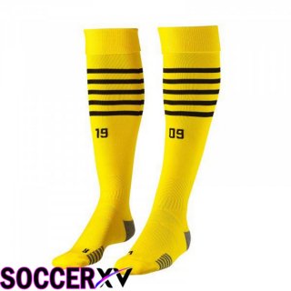 Borussia Dortmund Soccer Socks Home Yellow 2022/2023